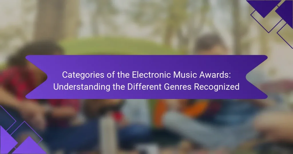 Categories of the Electronic Music Awards: Understanding the Different Genres Recognized