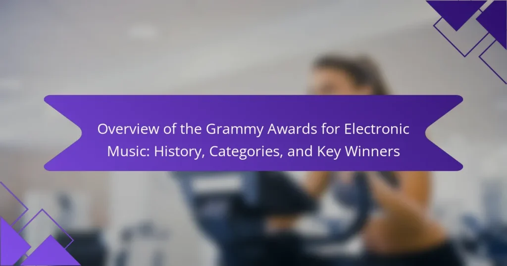 Overview of the Grammy Awards for Electronic Music: History, Categories, and Key Winners